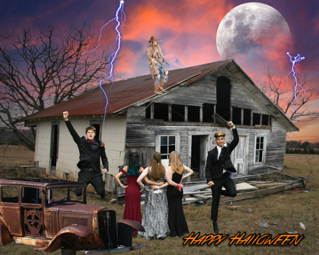 Halloween Template for Darkroom Software