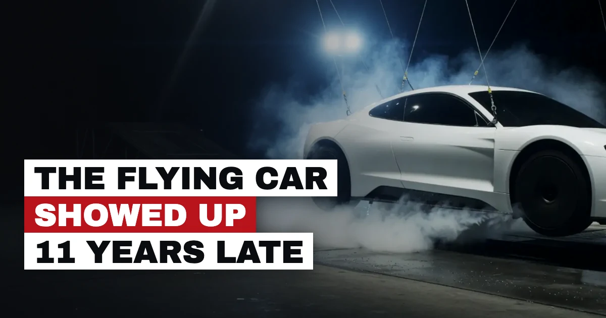 Back to the Future Promised Flying Cars by 2015. Tesla Flew One in 2026