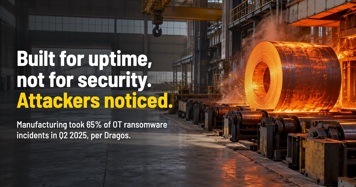 Ransomware on the Shop Floor: Cybersecurity Threats in Manufacturing