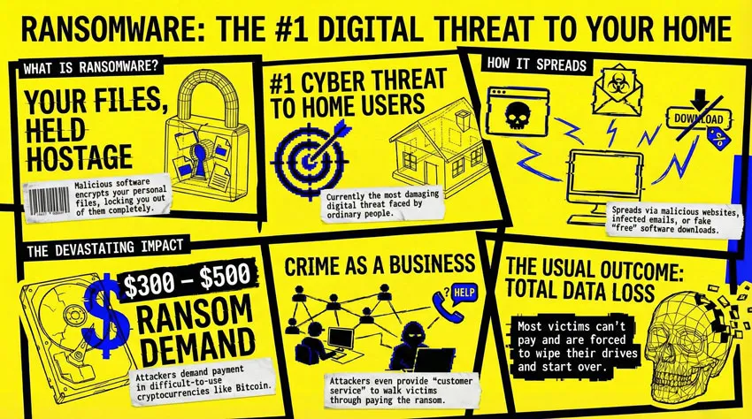 Ransomware victim cycle